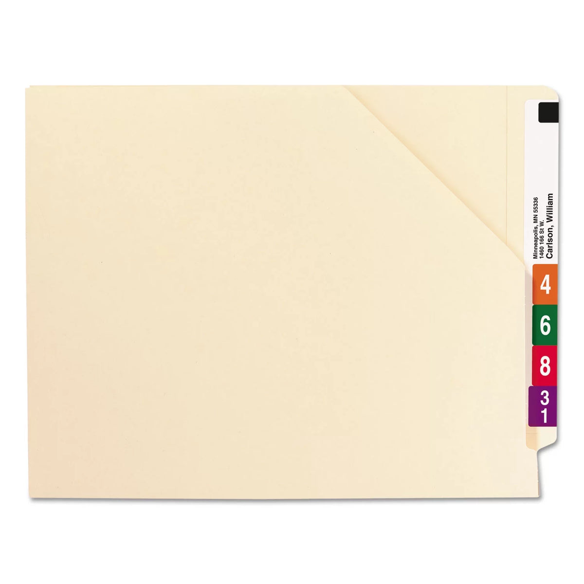 End Tab File Jacket P158577