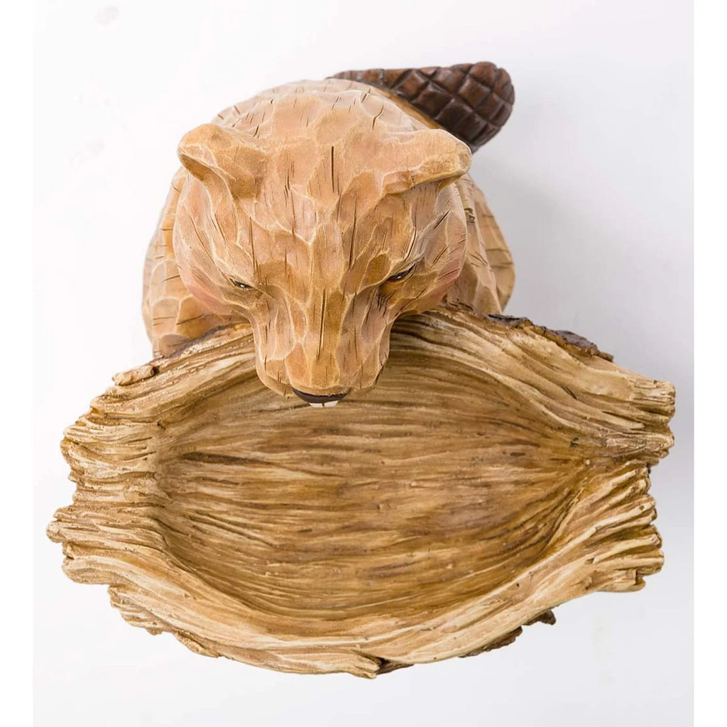 Carved Resin Birdbath R349271