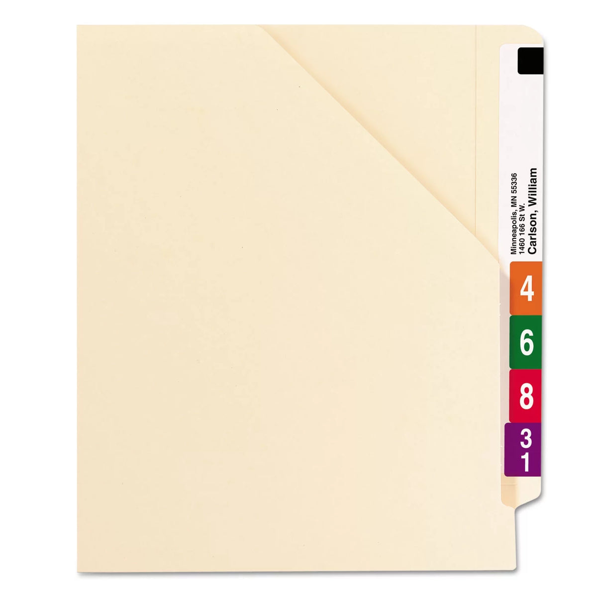 End Tab File Jacket P158577